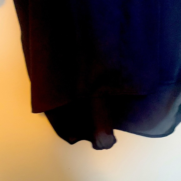 Lord & Taylor 424 fifth; black size L short bat sleeve - Picture 5 of 6